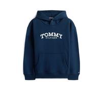 Tommy Hilfiger Monotype Print Hoodie Bleu 12 Years Garçon