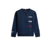 TOMMY HILFIGER Sweat bleu marine / rouge / blanc, Taille 176