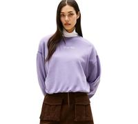Tommy Hilfiger Sweat Femme Classic Script Terry Col Ras-du-Cou, Violet (Lavender Ash), L