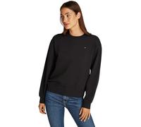 Tommy Hilfiger Sweat Femme Flag on Chest sans Capuche, Noir (Black), 3XL