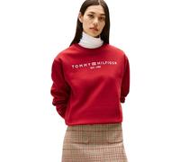 Tommy Hilfiger Sweat Femme sans Capuche, Rouge (Regatta Red), XXL