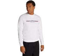 Tommy Hilfiger Men Hilfiger Stripe Sweatshirt MW0MW35530 White (White) M