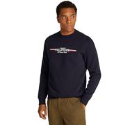 Tommy Hilfiger Sweat Homme Col Ras-du-Cou, Bleu (Desert Sky), S