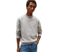 Tommy Hilfiger Sweat Homme Essential Fleece Crew Neck Regular Fit, Gris (Medium Grey Heather), L