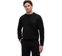 Tommy Hilfiger Sweat Homme Essential Fleece Crew Neck Regular Fit, Noir (Black), XS