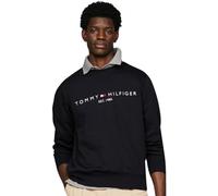 Tommy Hilfiger Sweat Homme Tommy Logo sans Capuche, Bleu (Desert Sky), XL