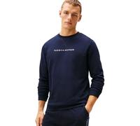 Tommy Hilfiger Sweat Homme Track Top avec Col Ras-du-Cou, Bleu (Desert Sky), XL