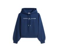 TOMMY HILFIGER Sweat-shirt bleu foncé / blanc, Taille XS