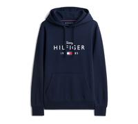 Tommy Hilfiger Logo Graphic Hoodie Bleu M Homme
