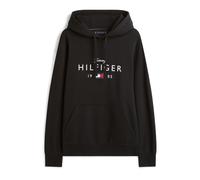 TOMMY HILFIGER Sweat-shirt 'BRAND LOVE' noir / blanc, Taille XL