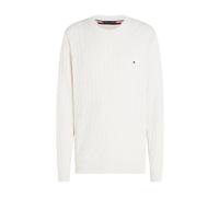 Tommy Hilfiger - SweaT-shirt en maille chaîne d`inspiration rétro - Homme - Pulls - Blanc - Taille: 2XL