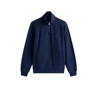 Tommy Hilfiger Sweat avec Fermeture Éclair Homme Essential Intechno 1/4 Zip avec Col Montant, Bleu (Desert Sky), XL