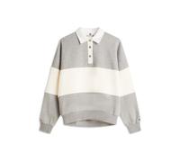 TOMMY HILFIGER Sweat-shirt gris chiné / blanc cassé, Taille XL