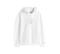 Tommy Hilfiger Sweat à Capuche Homme Ithaca Flag en Coton, Blanc (White), M