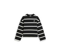 TOMMY HILFIGER Sweat-shirt noir / blanc, Taille XXS