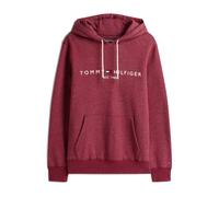 TOMMY HILFIGER Sweat-shirt rouge chiné / blanc, Taille S