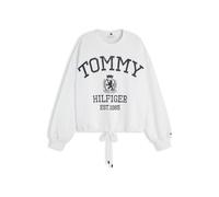 TOMMY HILFIGER Sweat-shirt 'VARSITY CREST' marine / blanc, Taille M