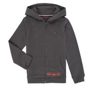 Tommy Hilfiger Sweatshirts à capuche NYC PRINT ZIPTHROUGH HOODIE in Gris 16 ans