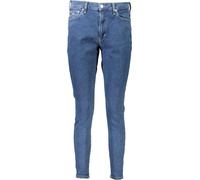 Tommy Hilfiger Sylvia Super Skinny Jeans DW0DW14793_BL1A5 - Denim taille haute avec broderies et logo emblématique, Parfait : Taille - 27L30 Taille : 27L30