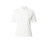 Tommy Hilfiger Polo Manches Courtes Femme Regular Fit, Blanc (Ecru), M