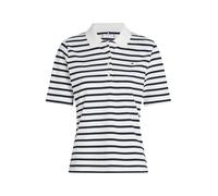 TOMMY HILFIGER T-shirt '1985' écru / bleu marine, Taille XS-S