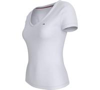 Tommy Hilfiger T-shirt Dw0dw17385 Col V manches courtes blanc M femme