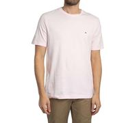 Tommy Hilfiger T-Shirt à Manches Courtes et col Rond pour Homme, Rose Clair, M