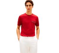 Tommy Hilfiger T-shirt à Manches Courtes Global Stripe Pique Pocket