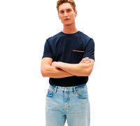 Tommy Hilfiger Global Stripe Pique T-shirt Desert Sky Taille: XXL | T-Shirts Outlet | Homme