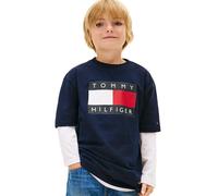 Tommy Hilfiger T-shirt à Manches Courtes Heritage Printed Flag