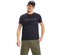 Tommy Hilfiger T-shirt homme Core Tommy Logo col ras-du-cou bleu (Sky Captain) M