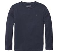 Tommy Hilfiger T-shirt basique à manches longues en maille Bleu 14 ans garçon