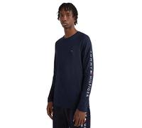 Tommy Hilfiger Logo Long Sleeve T-shirt Bleu S Homme