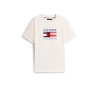 TOMMY HILFIGER T-Shirt 'Americana' bleu marine / jaune clair / rouge, Taille S