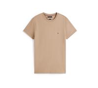 Tommy Hilfiger Stretch Slim Fit Short Sleeve T-shirt Beige M Homme