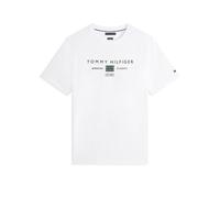 TOMMY HILFIGER T-Shirt 'BRAND LOVE' vert / blanc, Taille S