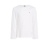 Tommy Hilfiger T-shirt manches longues Basic Knit Blanc 16 ans garçon