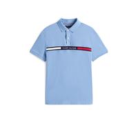 Tommy Hilfiger Polo Manches Courtes Homme Chest Insert Regular Fit, Bleu (Brisk Blue), M
