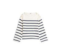 TOMMY HILFIGER T-shirt bleu marine / blanc cassé, Taille XXS