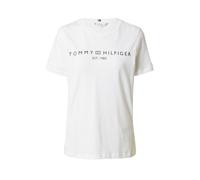 TOMMY HILFIGER T-shirt bleu marine / blanc, Taille M