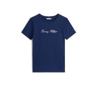 TOMMY HILFIGER T-shirt bleu marine / gris argenté, Taille S