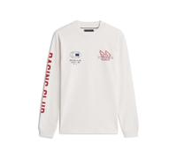 TOMMY HILFIGER T-Shirt bleu marine / rouge / blanc cassé, Taille XL