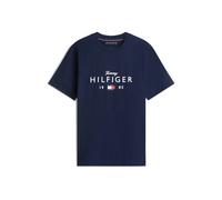 TOMMY HILFIGER T-Shirt 'BRAND LOVE' bleu marine / rouge / blanc, Taille M