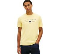 Tommy Hilfiger Brand Love Mono Stack Tee Mw0mw42365 T-Shirt S/S, Yellow (Citronella), XXL Homme