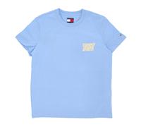 Tommy Hilfiger - T-shirt Bubble Tee Sugarplum Blue - Femme - Tops - Bleu - Taille: 40 FR