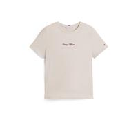 TOMMY HILFIGER T-shirt 'Classic' écru / bordeaux, Taille L