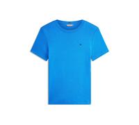Tommy Hilfiger Slim Cody C-NK SS Ww0ww40587 Hauts en Tricot à Manches Courtes Femme, Blue (Blue Orbit), S
