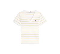 TOMMY HILFIGER T-shirt 'CODY' mandarine / blanc, Taille S