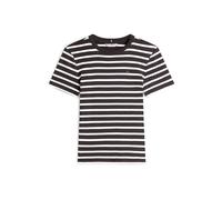 TOMMY HILFIGER T-shirt 'CODY' noir / blanc, Taille XXS