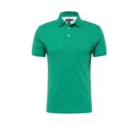 TOMMY HILFIGER T-Shirt 'CORE 1985 REGULAR POLO' bleu foncé / émeraude / rouge / blanc, Taille S